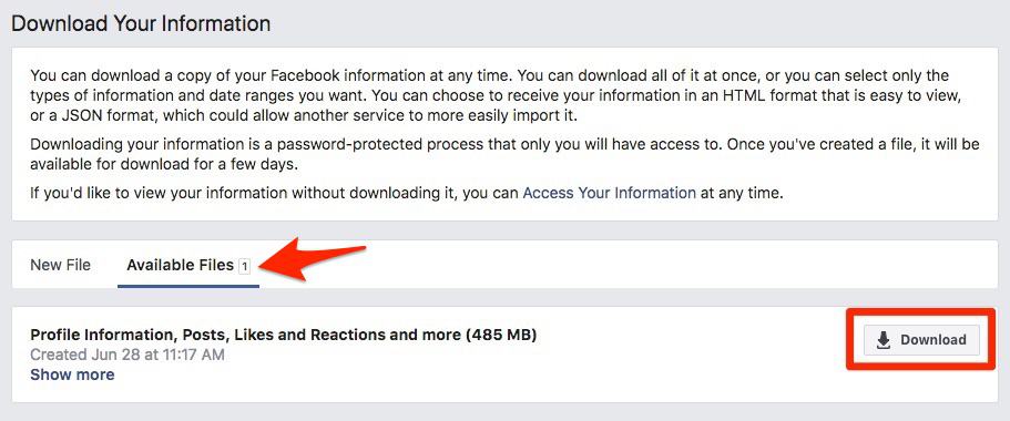 delete facebook - screenshot 5